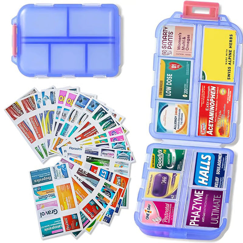 HealthPack – Customizable Travel Pill Storage Box