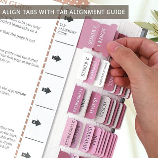 FaithTabs – Bible Tabs Set for Easy Scripture Navigation