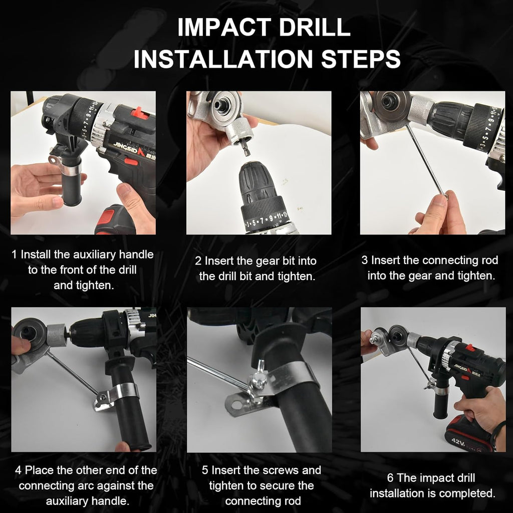 🔥Last Day 50% OFF -  Sheet Metal Cutter Drill Attachment 🛠️