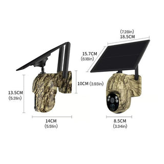 Aless™ Solar camouflage camera
