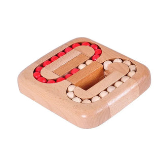 BeanMaze - Wooden Rotating Brain Toy