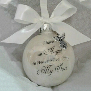 AngelGlow - Heavenly Feather Remembrance Ornament