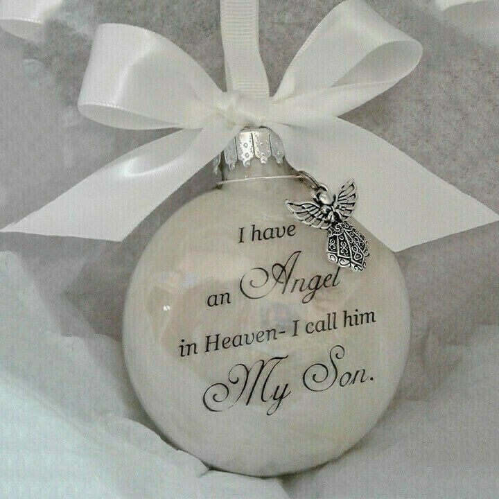 AngelGlow - Heavenly Feather Remembrance Ornament