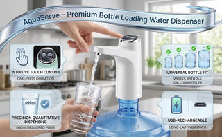 AquaServe – Premium Bottle Loading Water Dispenser