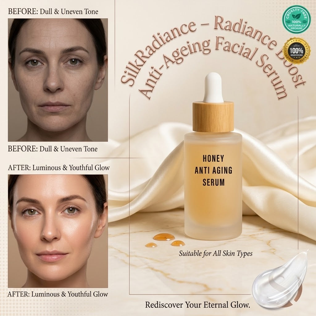 SilkRadiance – Radiance Boost Anti-Ageing Facial Serum