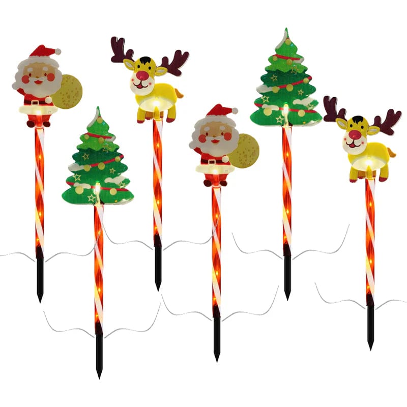 TwinkleMotion – 6-Pack Moving Christmas Lights