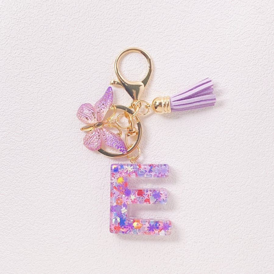 CharmKey – Personalized Initial Letter Keychain