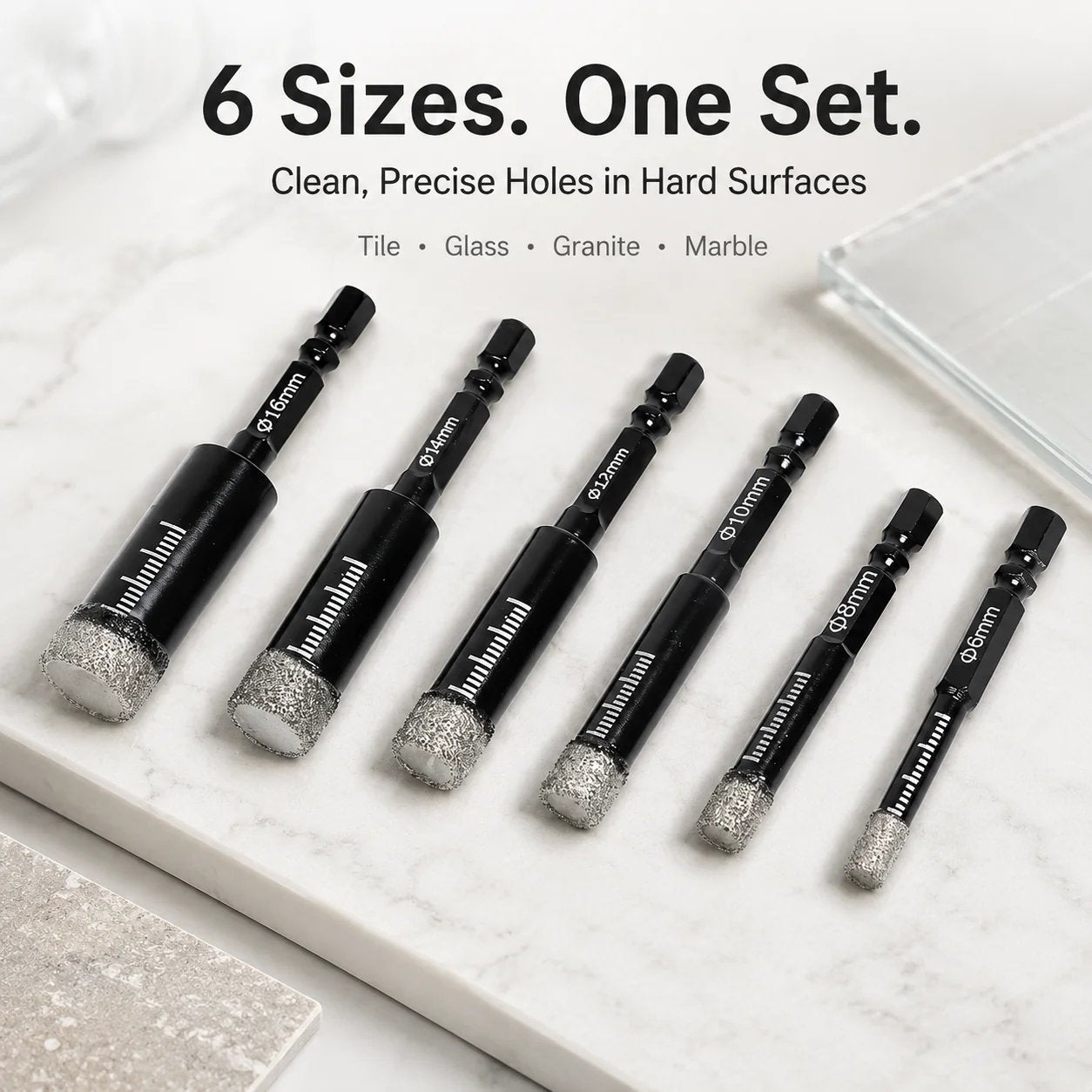 DrillPro – Precision Diamond Hole Saw Set