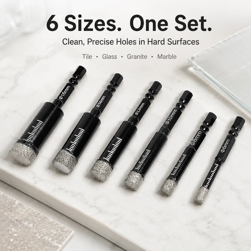 DrillPro – Precision Diamond Hole Saw Set