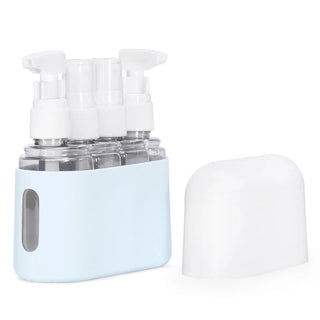 PackEase – Portable Shampoo Dispenser Kit
