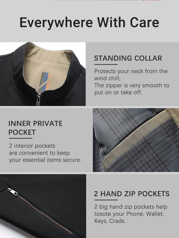 Elevare - Men's Tailored Casual Jacket