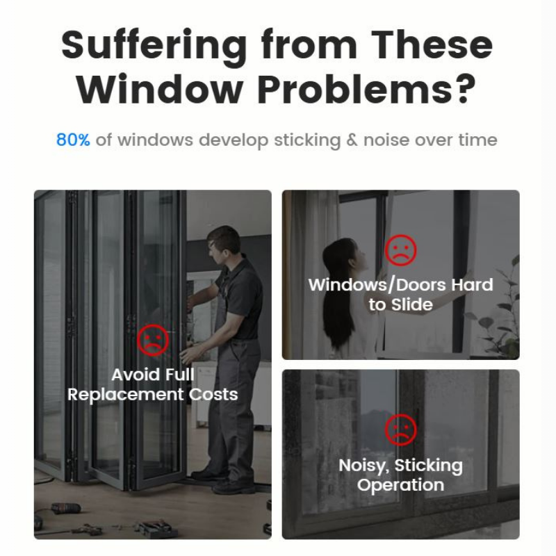 GlideEase Pulley – Premium Zinc Alloy PVC Window Rollers