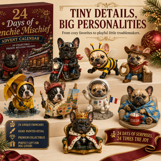 FrenchieJoy – 24-Day French Bulldog Advent Calendar