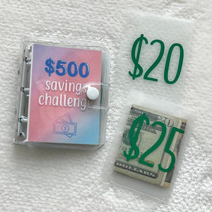 Smart Saver Mini Challenge Binder marnetic