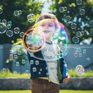 MiniDino - Portable Dinosaur Bubble Blaster