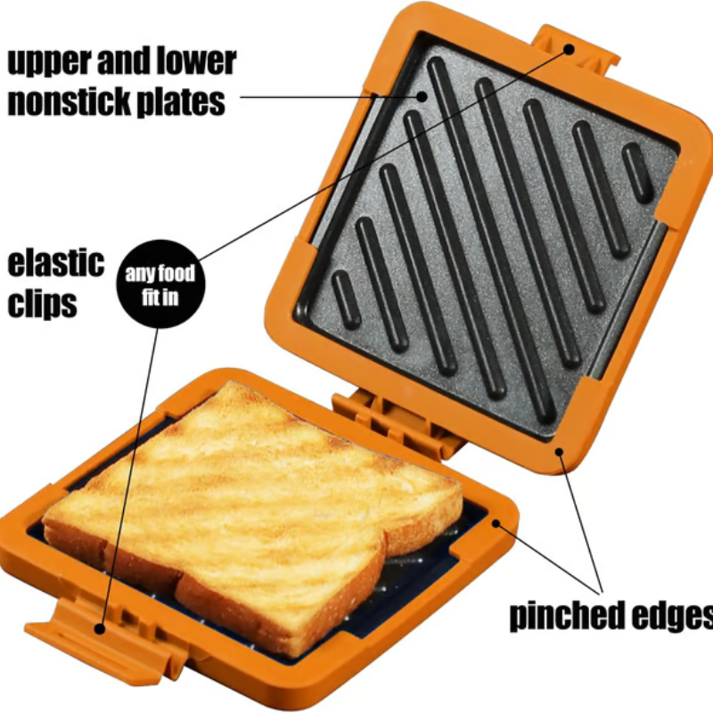 CrispMate – Microwave Toastie Sandwich Maker
