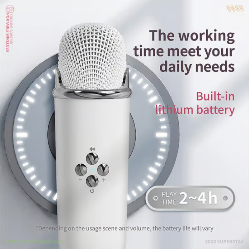 EchoBeat - Mini Portable Bluetooth Speaker with Mic