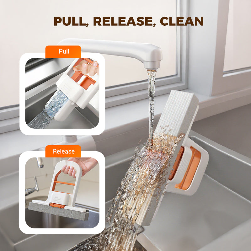 SwiftMop – Portable Self-Squeeze Mop