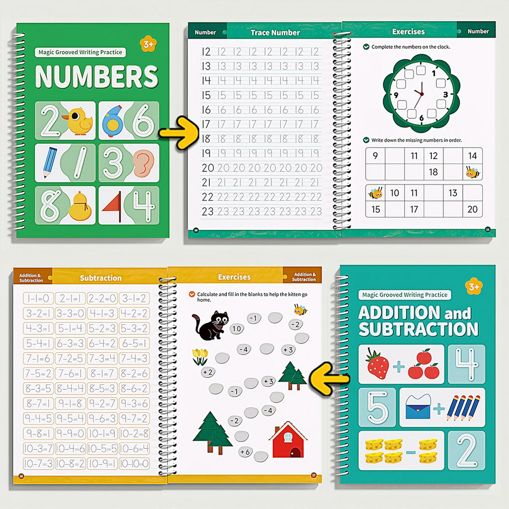 WriteBright – Magic Grooved Writing Practice