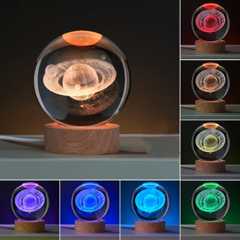 CelestiaGlow – Luminous Cosmic Sphere Decor