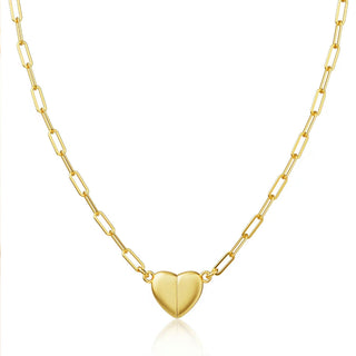 HeartLink – Magnetic Heart Pendant Necklace