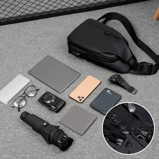 AquaCarry – Men’s Waterproof Shoulder Bag