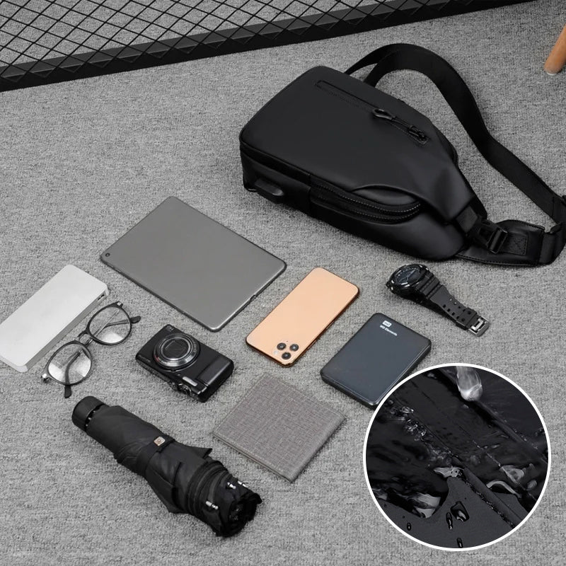 AquaCarry – Men’s Waterproof Shoulder Bag