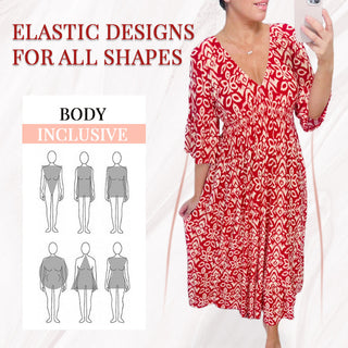 FlowEase Couture – All-Day Wear Dress