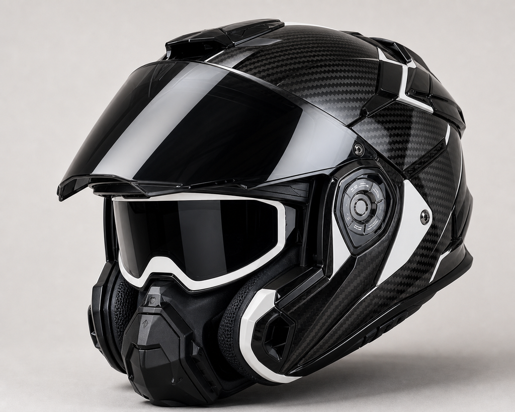ADVANT X Carbon Adventure Helmet-DOT & ECE safety certified