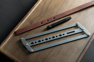 CraftAlign – Stainless Steel Leathercraft Alignment Tool