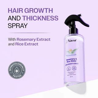 RoseGlow – Infused Nourishing Rosemary Rice Hair Mist