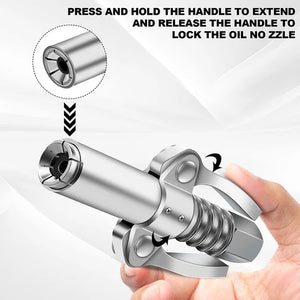 GripMaster - Double Handle Lock Pliers for Grease Nipples