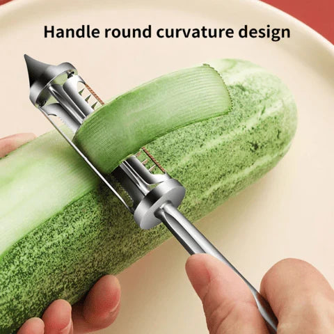 PeelMate – Dual-Blade Vegetable Peeler & Julienne Cutter