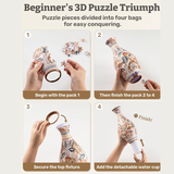 PuzzleBloom – 3D Puzzle Flower Vase