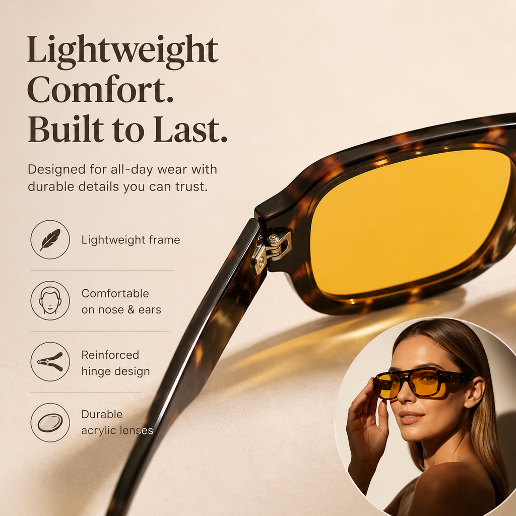 AeroLux – Oversized Aviator Sunglasses