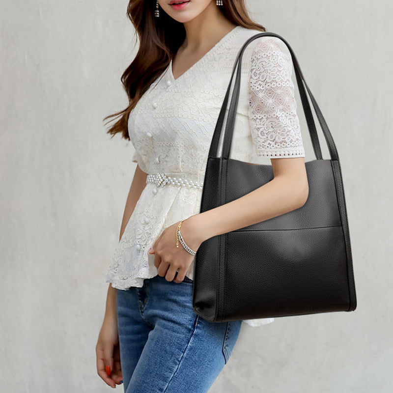 PureCarry – Solid Color Simple Shoulder Bag