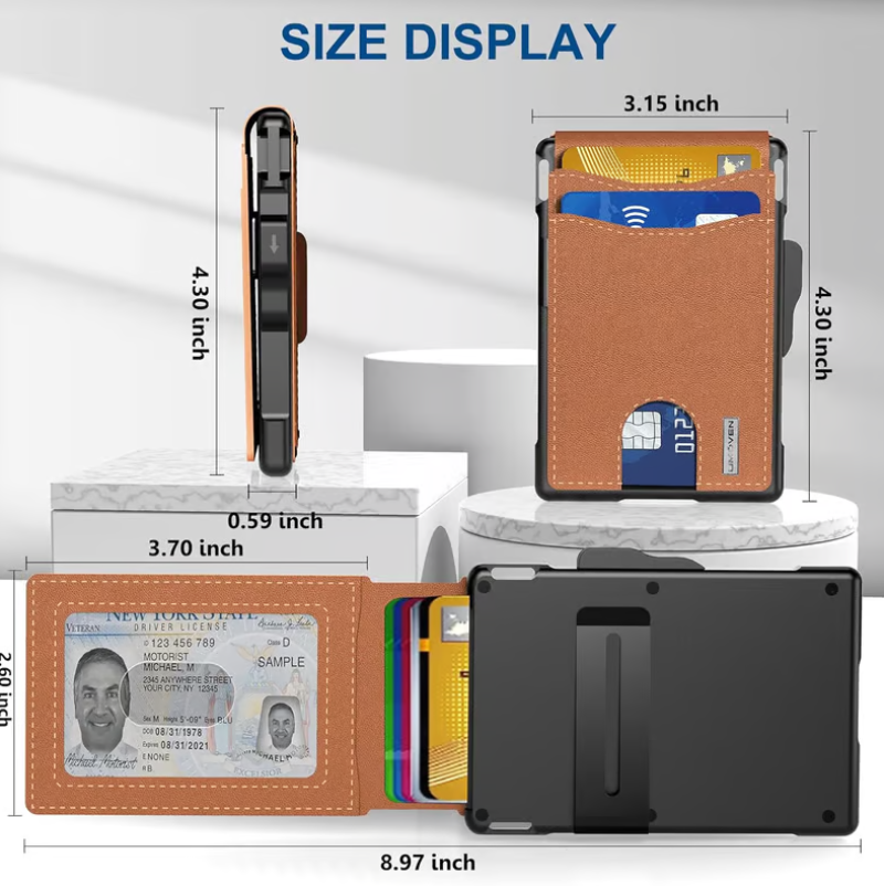 TrackSafe - RFID Blocking AirTag Wallet For Men