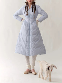 WinterWhisper - Sea Salt Down Jacket – Slim & Cozy