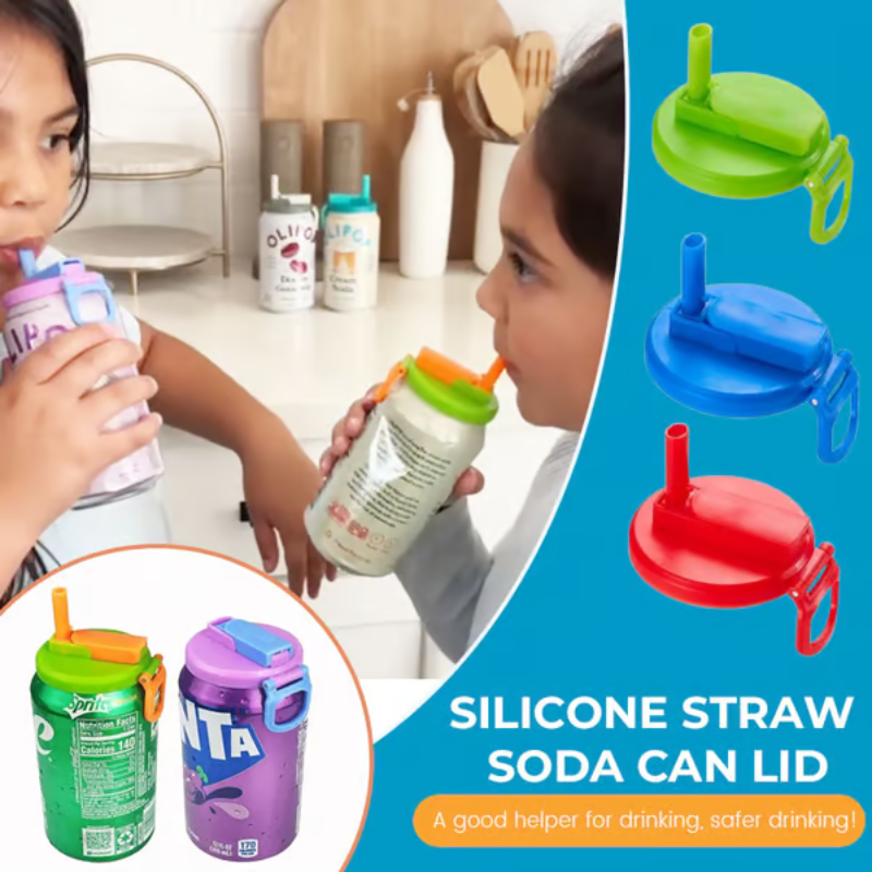 CanSip - Reusable Lid with Straw Opening