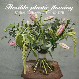 PetalSwirl – Elegant Ikebana Stem Holder