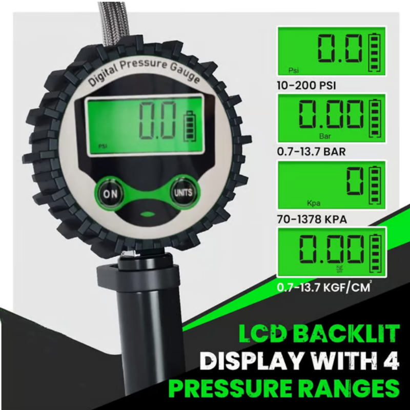 TireCheck – Smart Digital Pressure Gauge