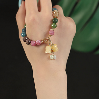 EarthGlow – Handcrafted Natural Stone Bracelet