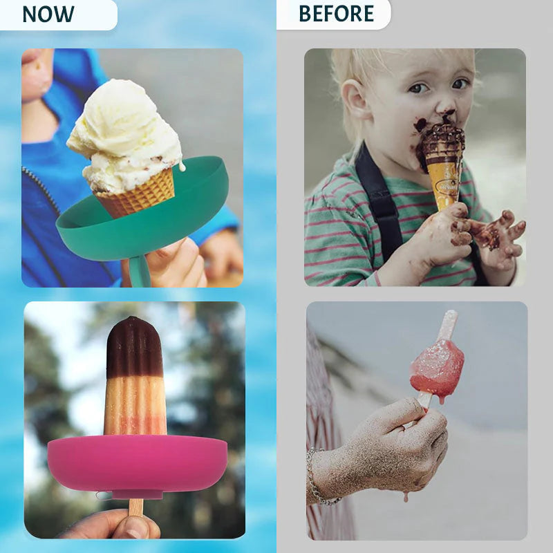 ChillGrip – Flexible Silicone Ice Cream Holder