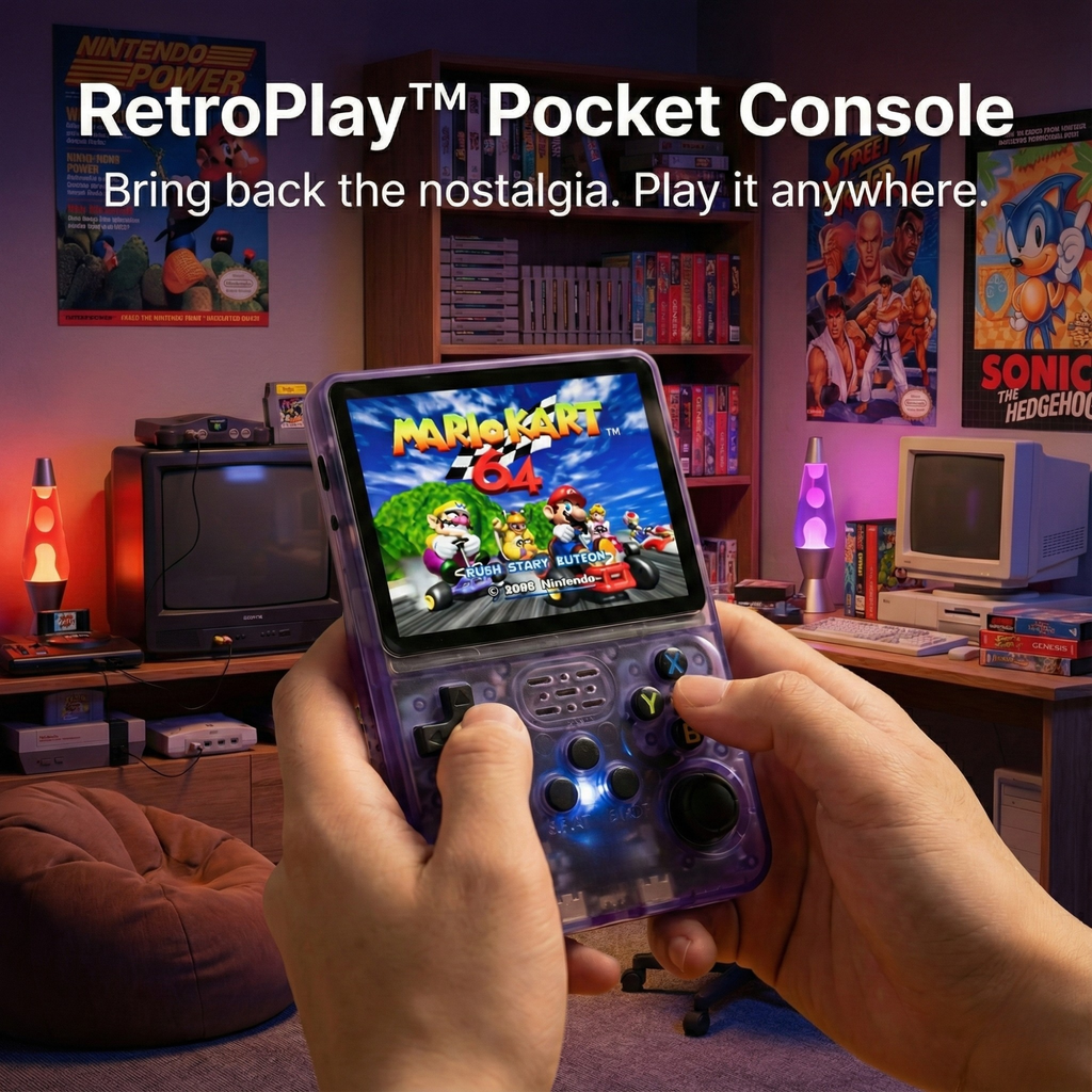 NostalgiaX - Mini Console – Classic Games Anytime