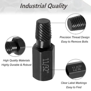 BoltBuster – Broken Screw Removal Tool - 10-Piece Kit