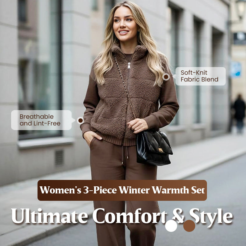 SnugVibe - Stylish Knit Winter Set