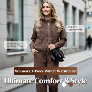 SnugVibe - Stylish Knit Winter Set