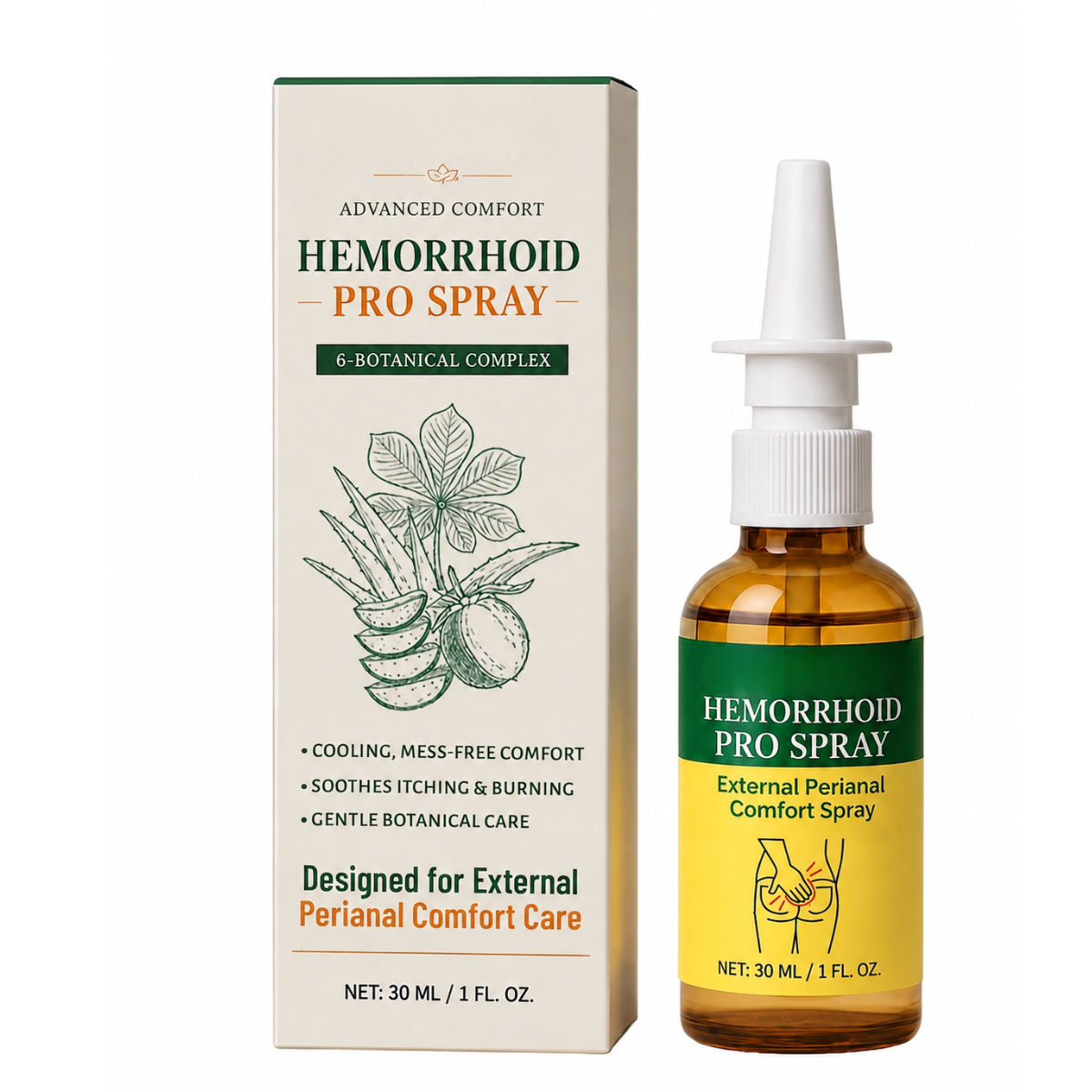 ComfortCare – Advanced Comfort Hemorrhoid PRO Spray