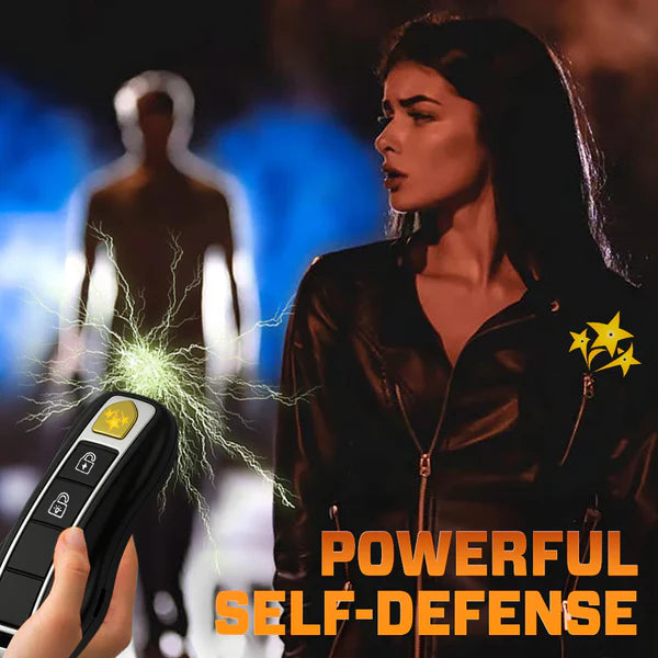 SafeSpark – Stun Car Key Flashlight for Smart Protection