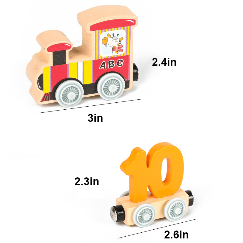PlaySmart - Interactive Magnetic Learning Train Set